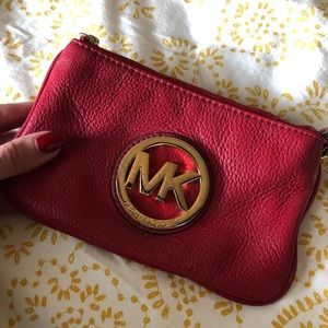 Michael Kors Red Wallet